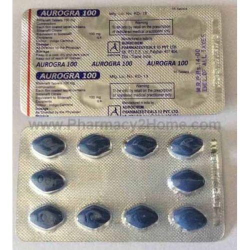 Aurogra 100 Mg (Sildenafil Citrate) Aurogra 100 Mg (Sildenafil Citrate)